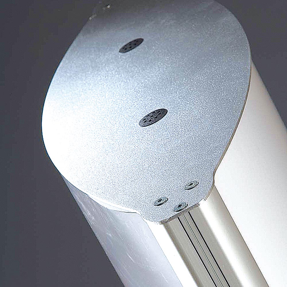 Led Lichtwand, Totem Elipse, Säulenförmig, Doppeltseitig