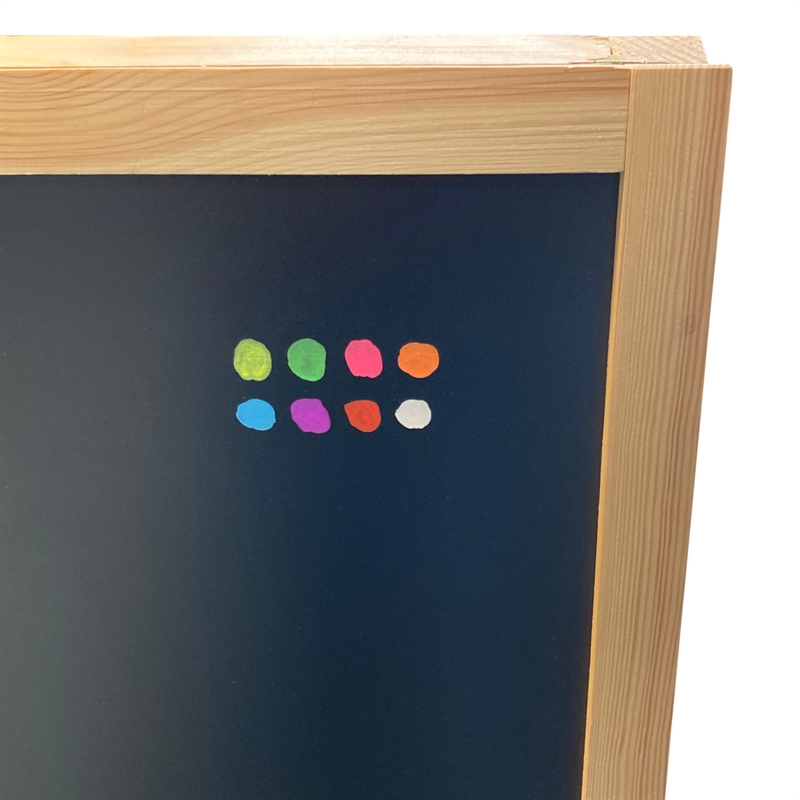 Kundenstopper, Kreidetafel, einschließlich Markierungen, 53 x 67 cm