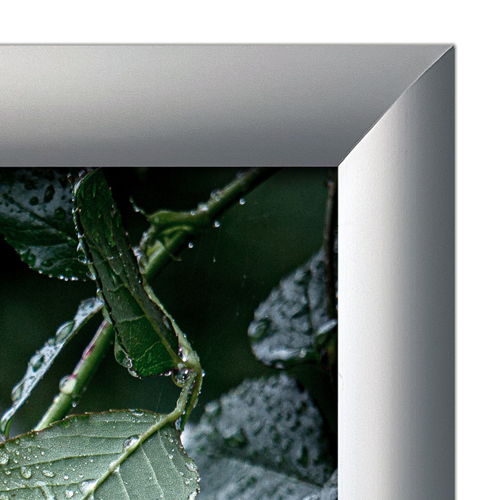 Klapprahmen, 45 mm Aluminiumprofil, Silber