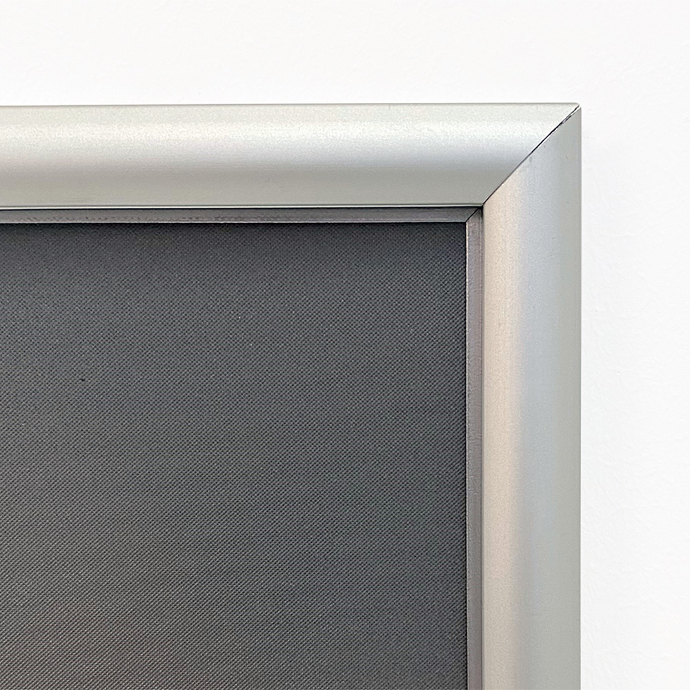 Klapprahmen, 17 mm Aluminiumprofil, Silber