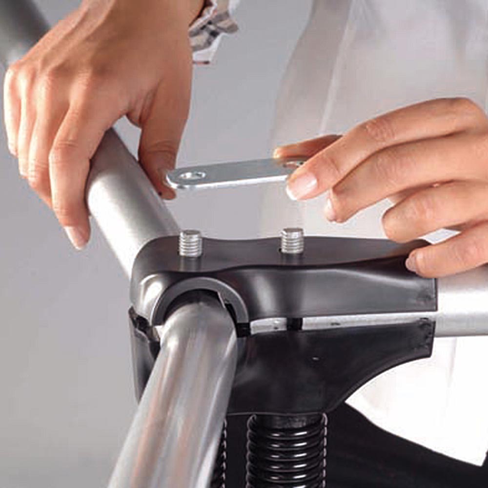 Kundenstopper, Wind-Line Budget, 40 mm, Silber