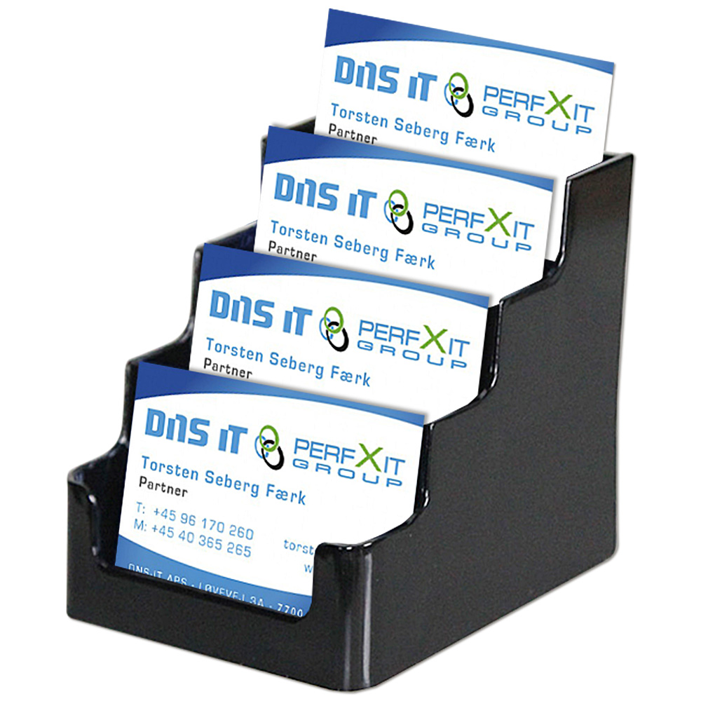 Visitenkartenhalter, Multi, X4