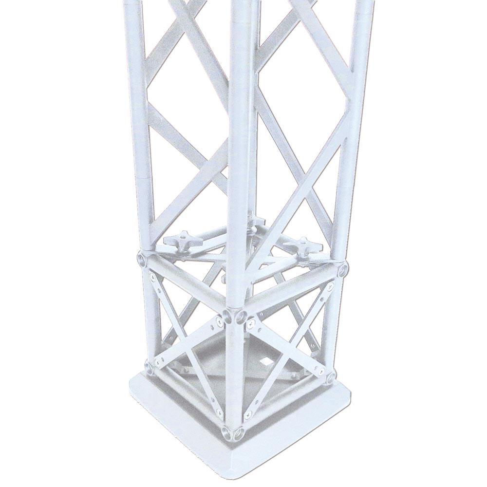 CROWN TRUSS 15 L-shape wall 3 x 3 m, Schwarz