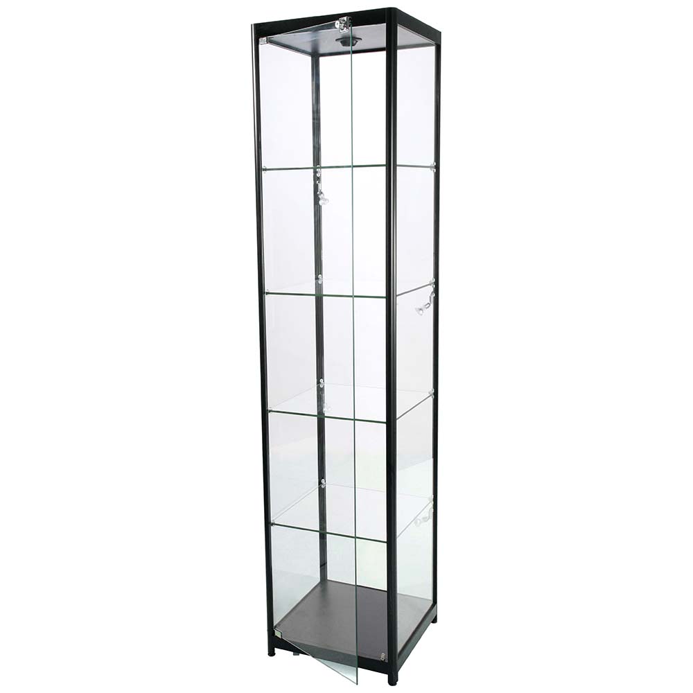 Vitrine, Showcase Tower Solo, LED-Licht, mit Schloss