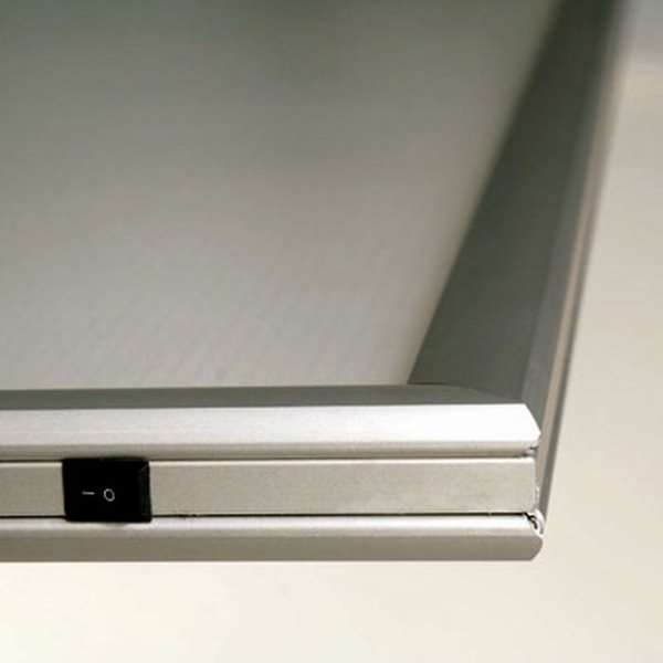 Led-Rahmen, Doppeltseitig, Horizontal