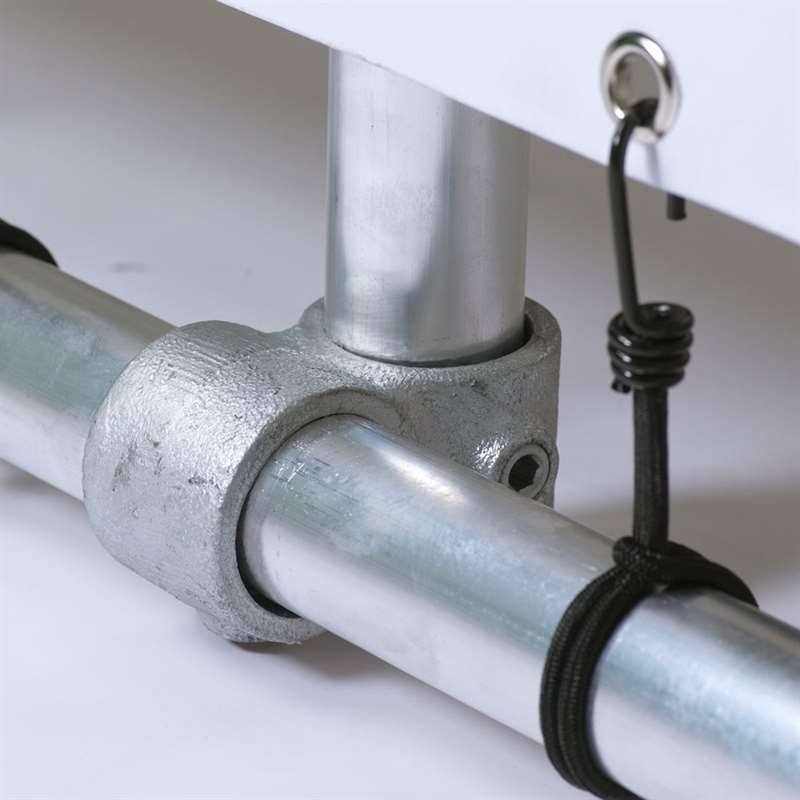 Bannerdisplay, Draußen, Banner Tube Freestanding, Aluminiumrohr 0.3 mm Ø 48 mm