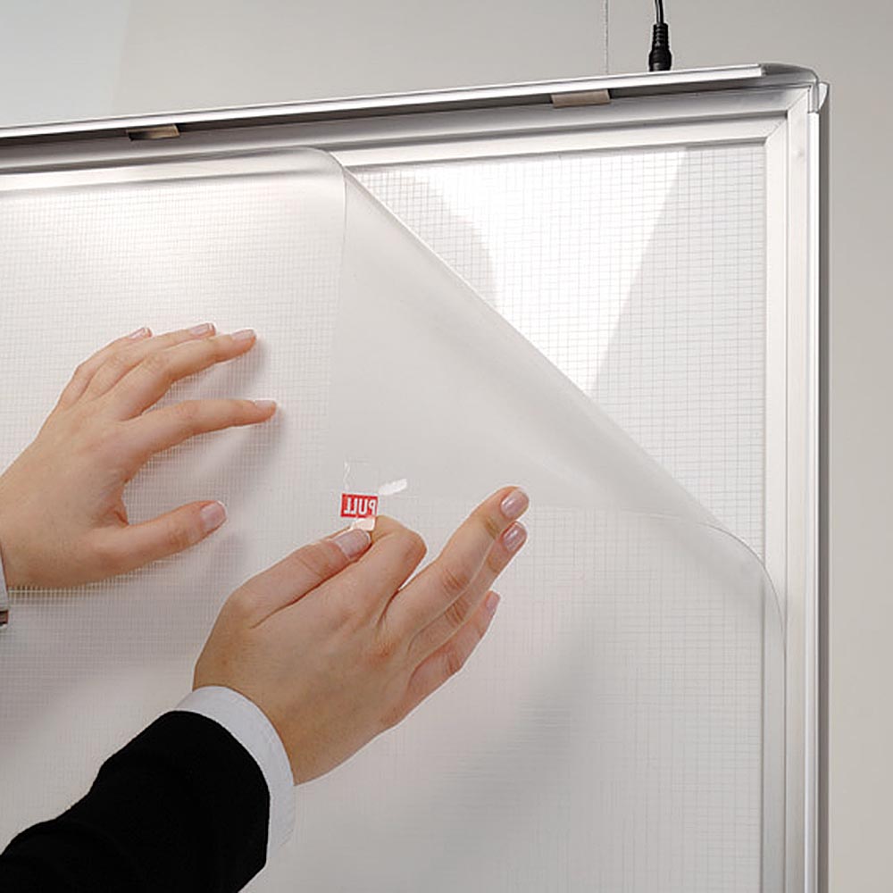 Led-Rahmen, Doppeltseitig, Horizontal