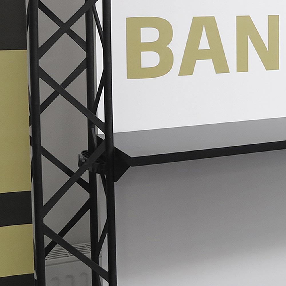 Crown Truss 15 Shelf L-Shape