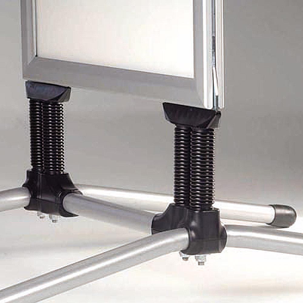 Kundenstopper, Wind-Line Budget, 40 mm, Silber