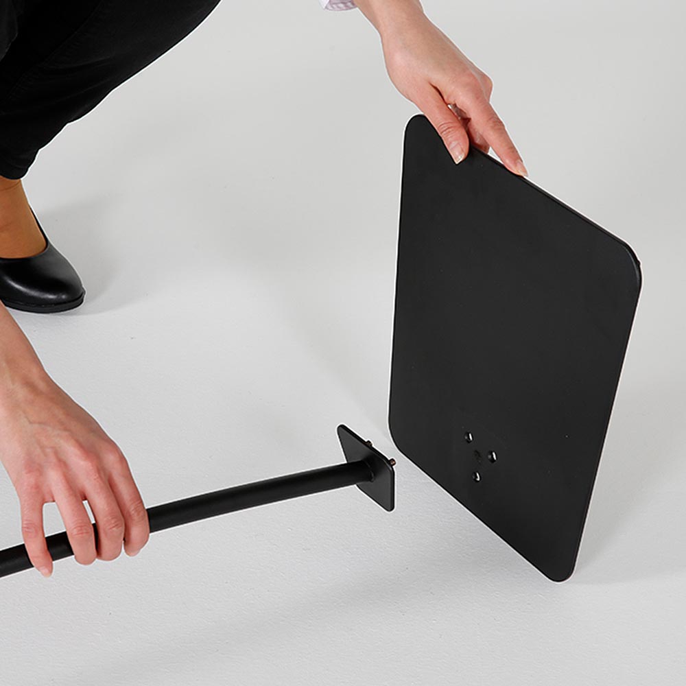 Infoständer, Curved Black