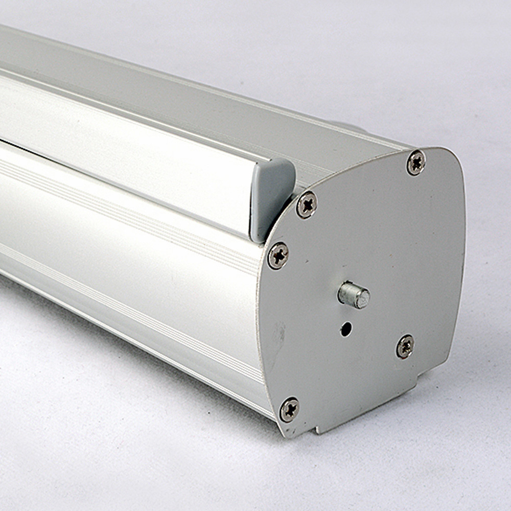 Roll-Up Kassette, Business, Einseitig, Aluminium, Inklusive Tasche