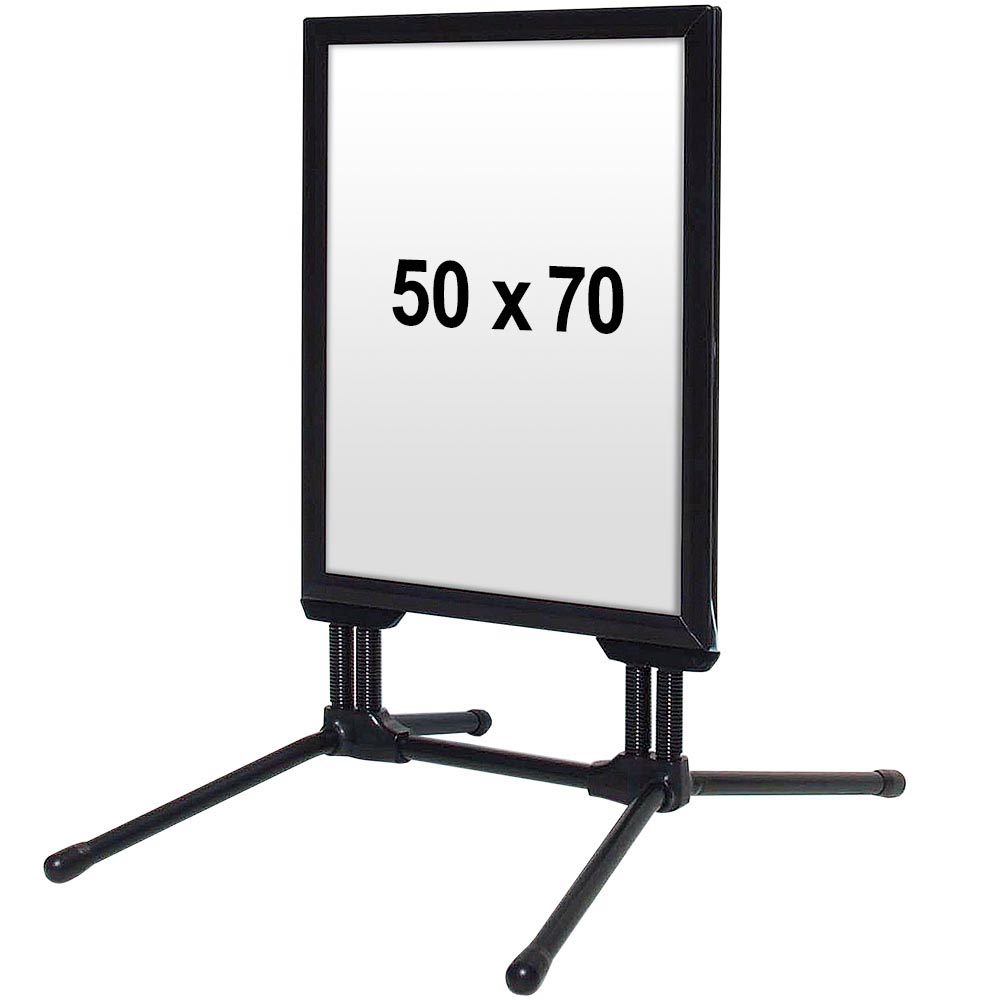 Kundenstopper, Wind-Line Budget, 40 mm, Schwarz