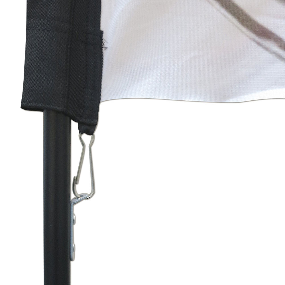 Beachflagge, Outdoor Bow Flag, Medium, Nur Stangensystem