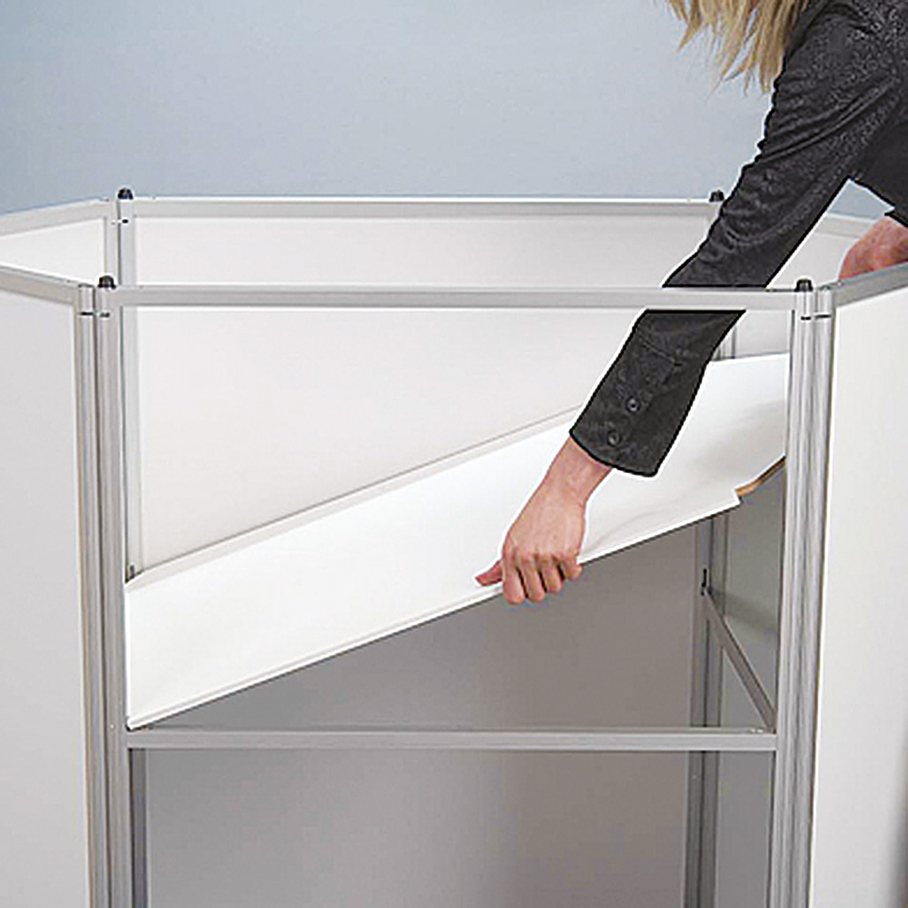 Messetheke, Expo Counter, Ohne Druck