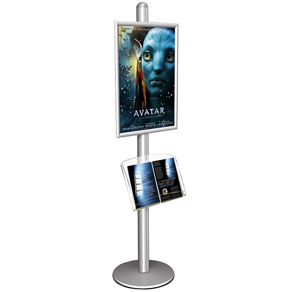 Infoständer, Multistand, Einseitig, Acrylregal, Klapprahmen