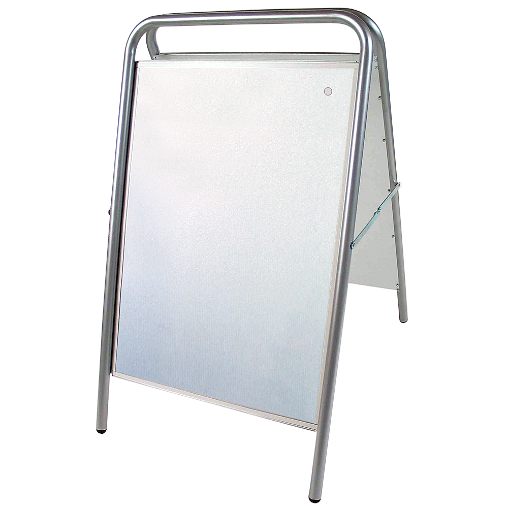 Kundenstopper Expo Sign Lux Silber