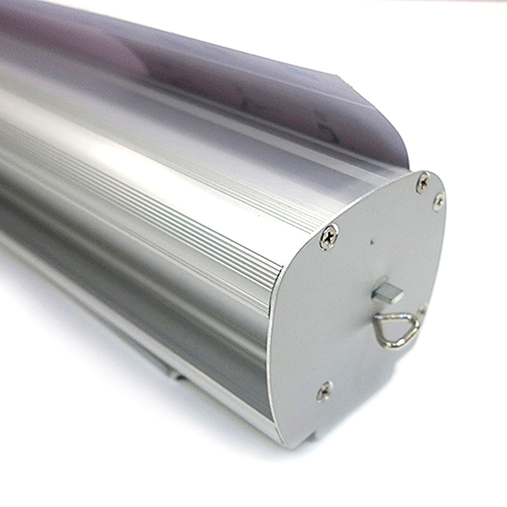 Roll-up Basic, Classic, einseitig, Silber, 85 cm