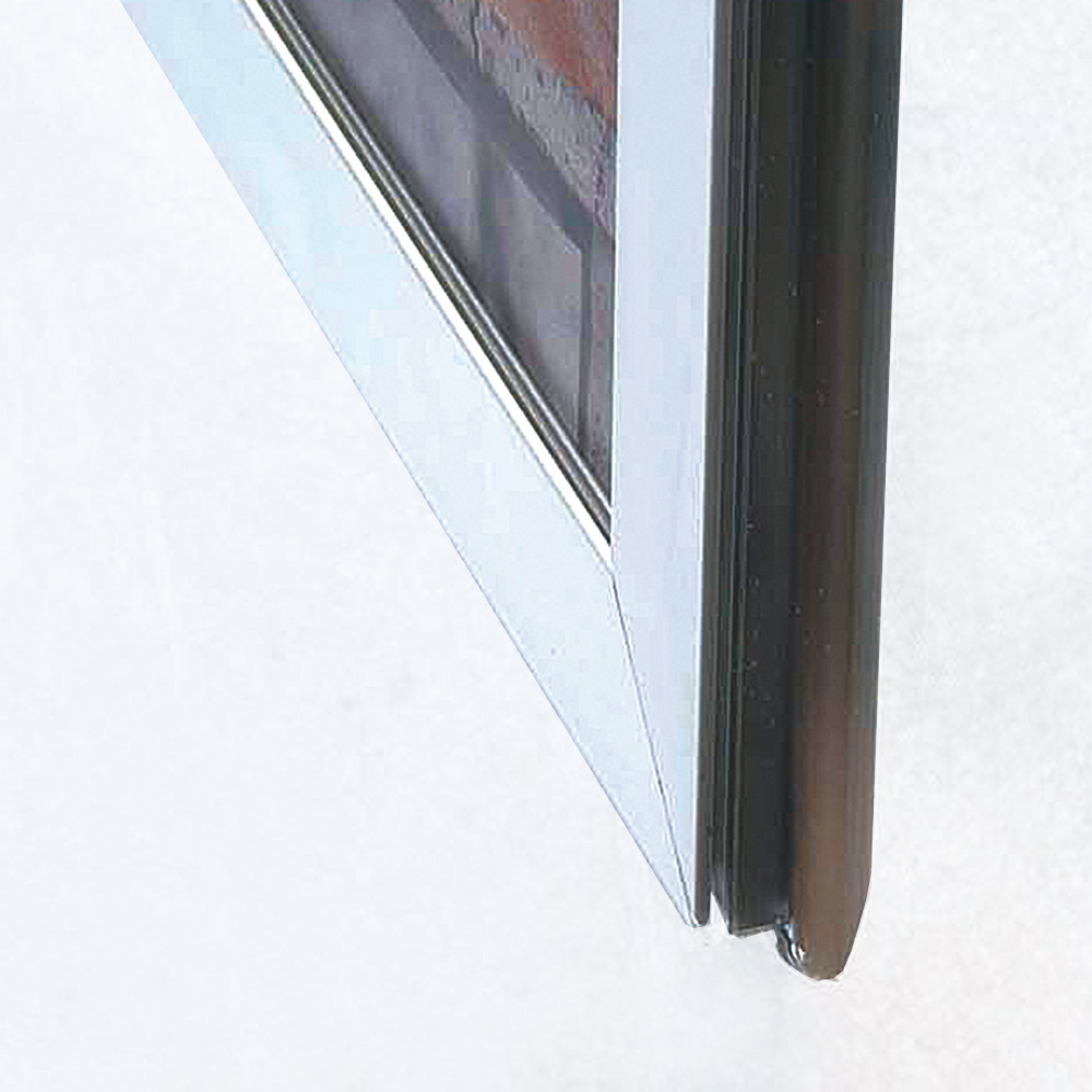 Klapprahmen, Window, 32 mm Aluminiumprofil, Doppeltseitig, Silber