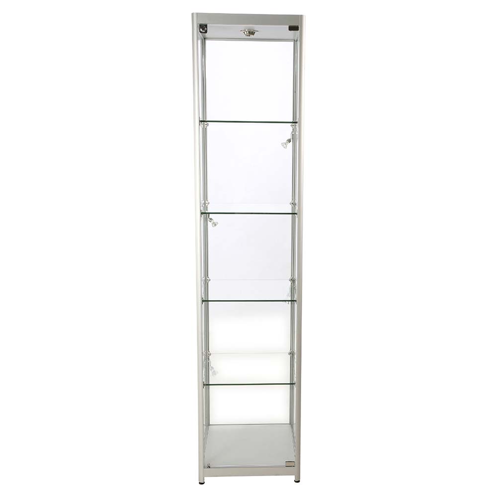 Vitrine, Showcase Tower Solo, LED-Licht, mit Schloss