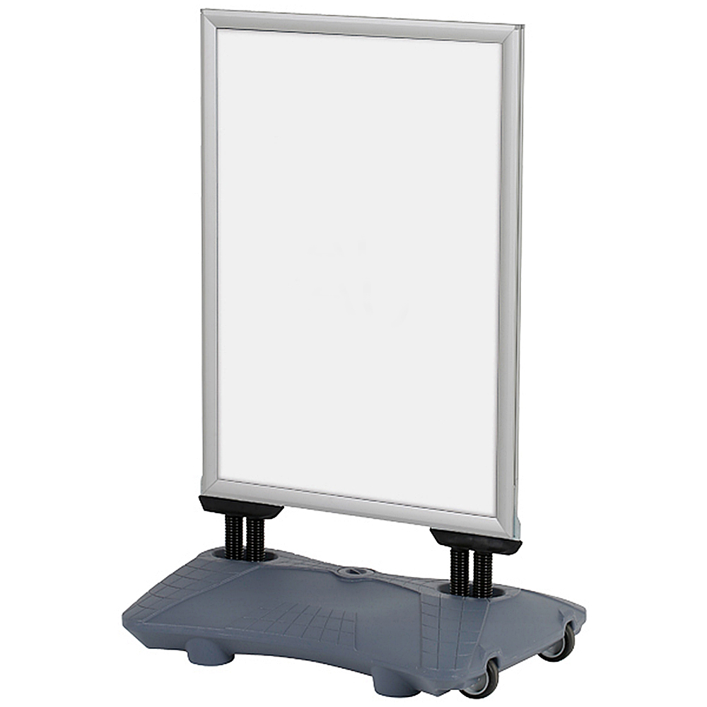 Kundenstopper, Wind-Pro Waterbase, 33 mm, Silber