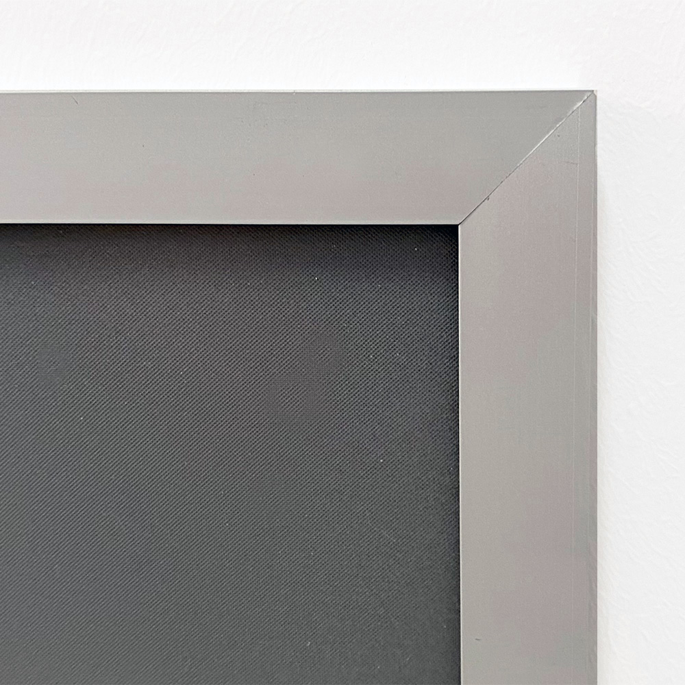 Klapprahmen, 20 mm Aluminium Flachprofil, Silber
