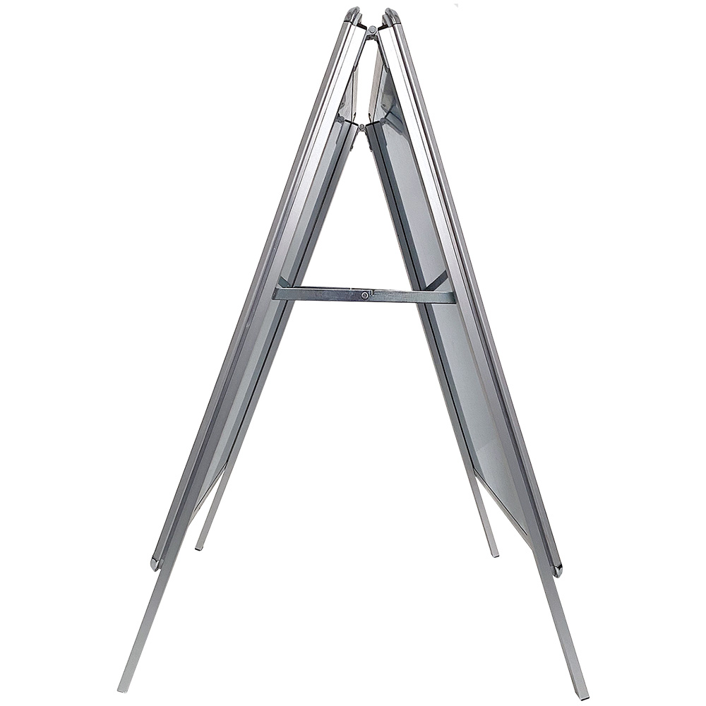 Kundenstopper, Alu-Line Rondo, Silber