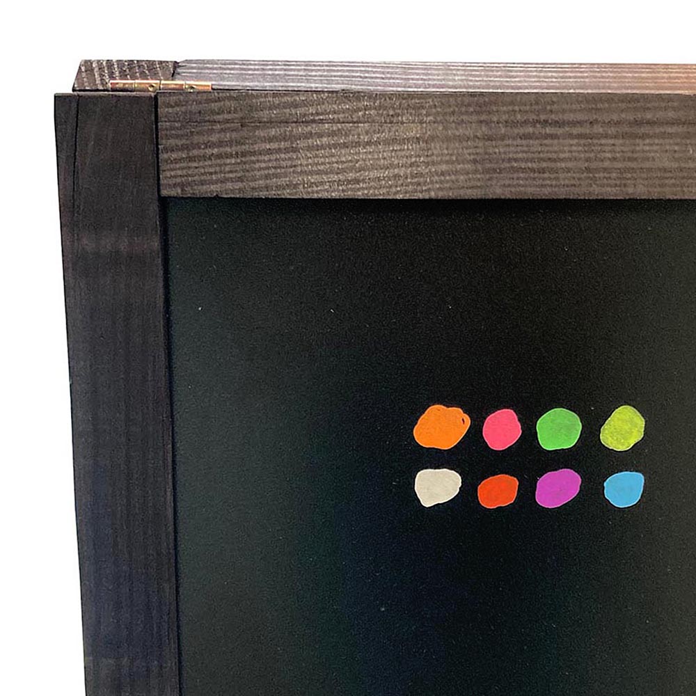 Kundenstopper, Kreidetafel, einschließlich Markierungen, 53 x 67 cm