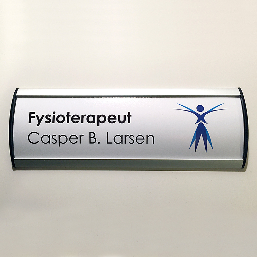 Türschild Zur Systematisierung, Silber