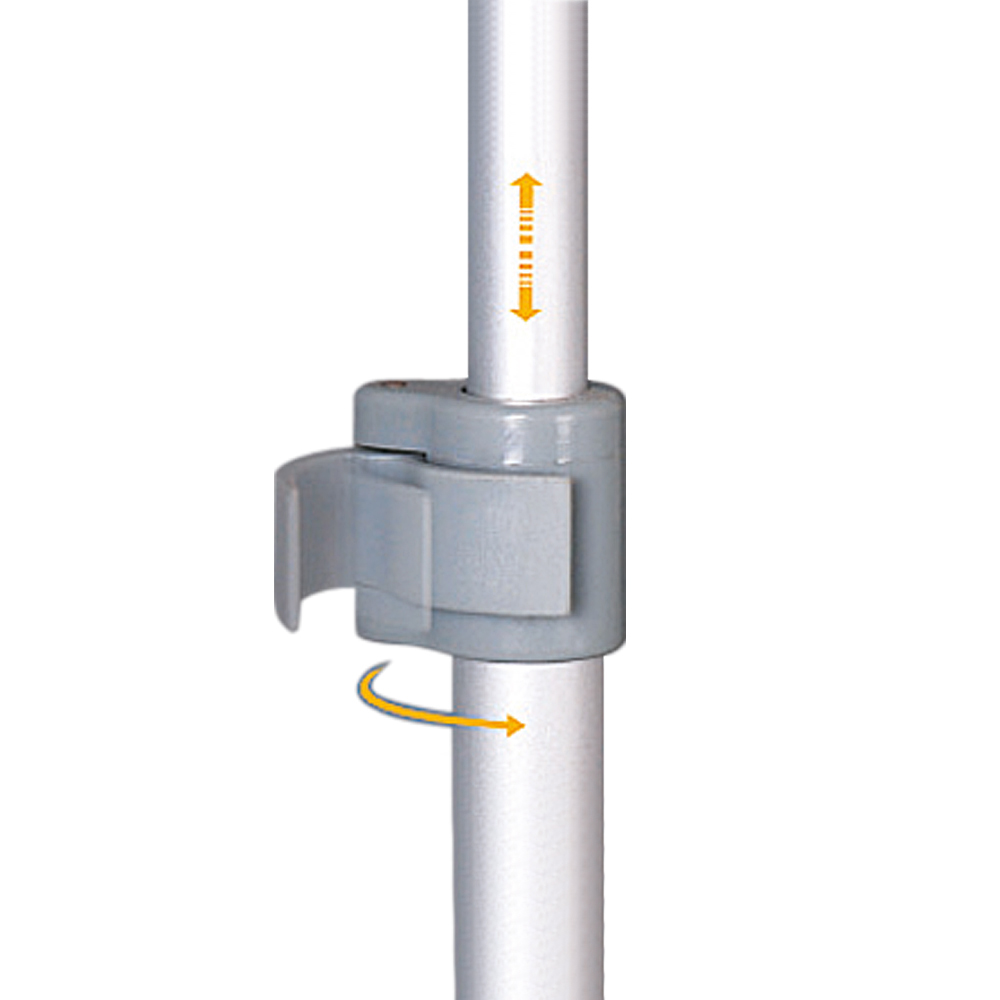Roll-Up Basic, Deluxe, Einseitig, Aluminium