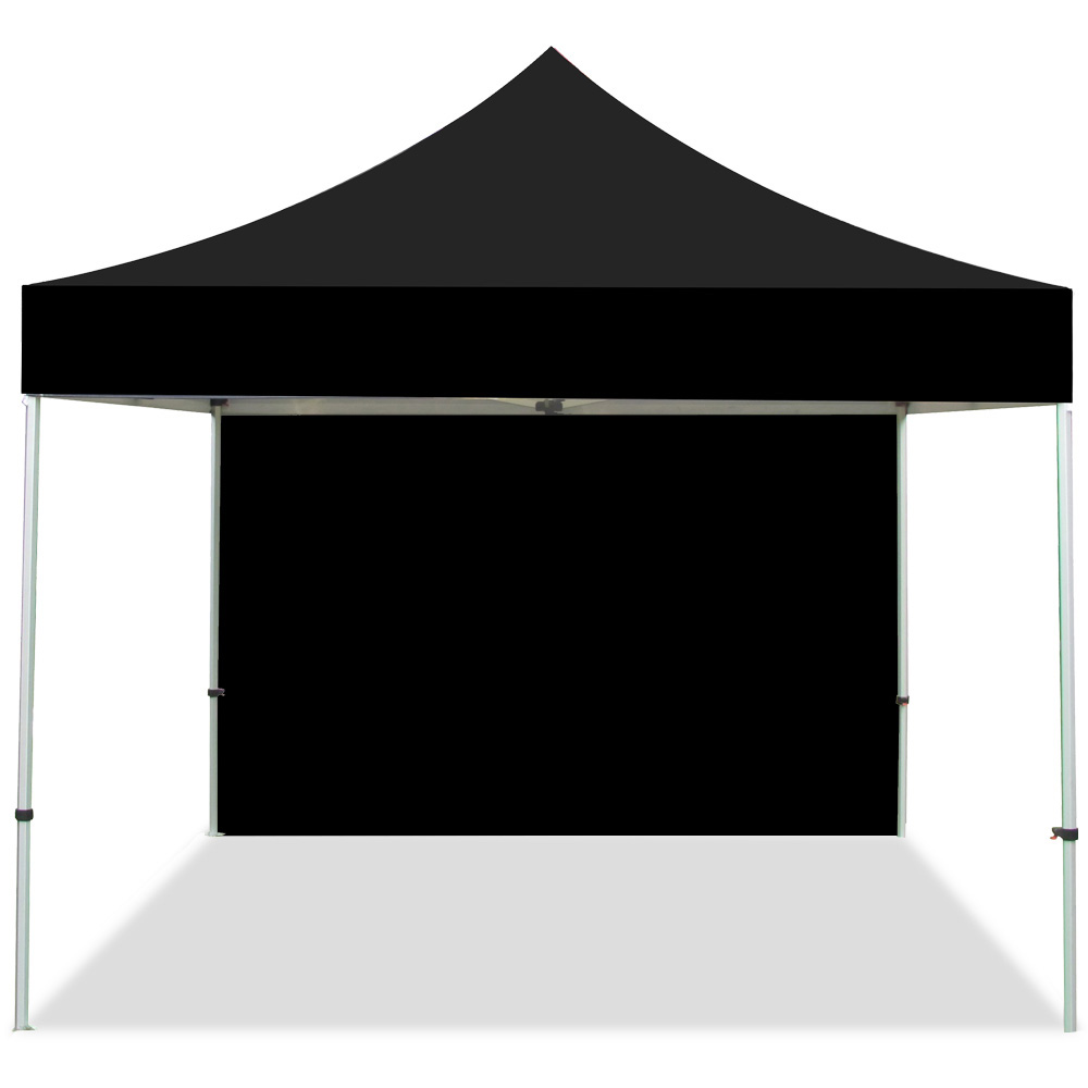 Seite, Event Tent Lux, Schwarz, Ohne Druck