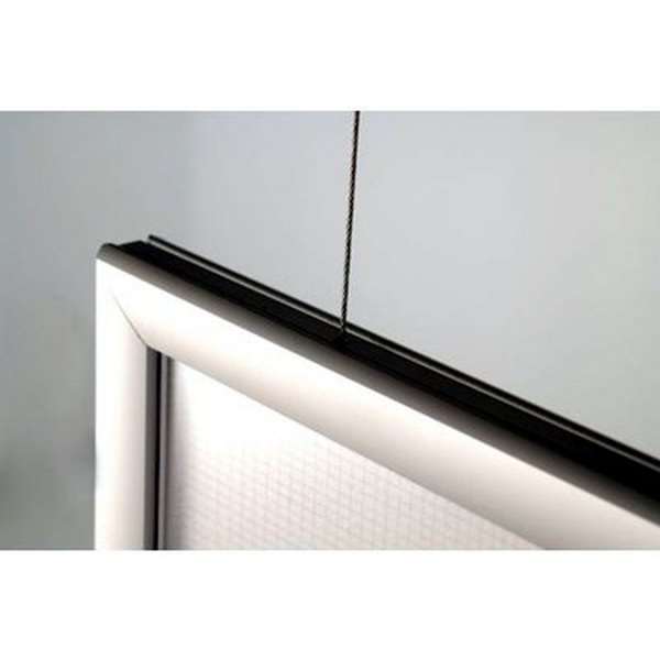 Led-Rahmen, Doppeltseitig, Horizontal