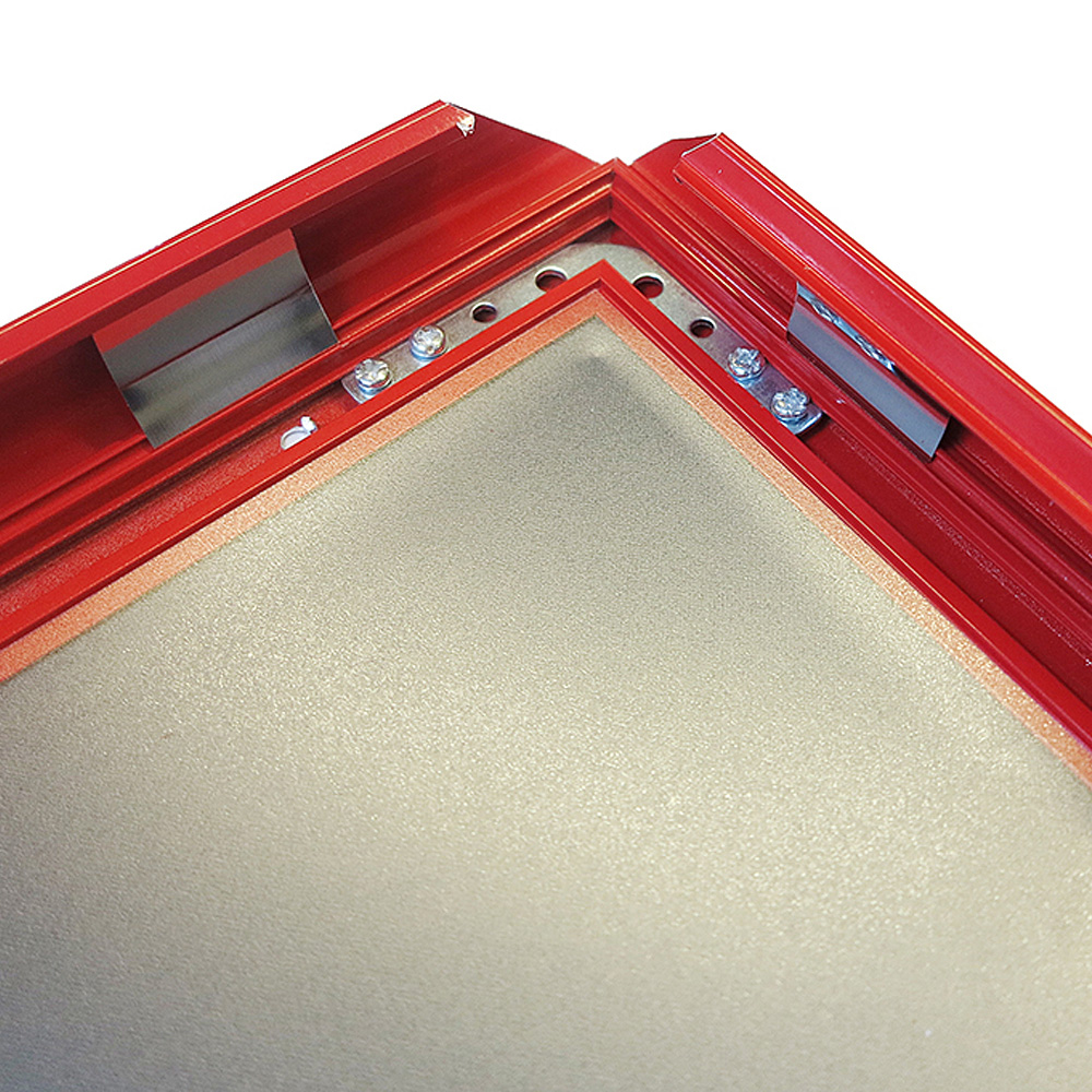 Klapprahmen, 32 mm Profil, Rot