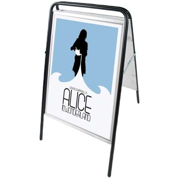 Kundenstopper, Expo Sign, 22 mm, Schwarz
