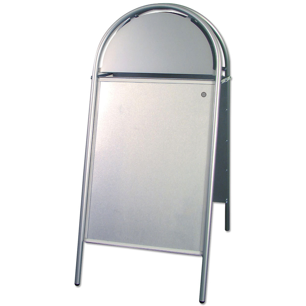 Kundenstopper, Gotik Original, Silber