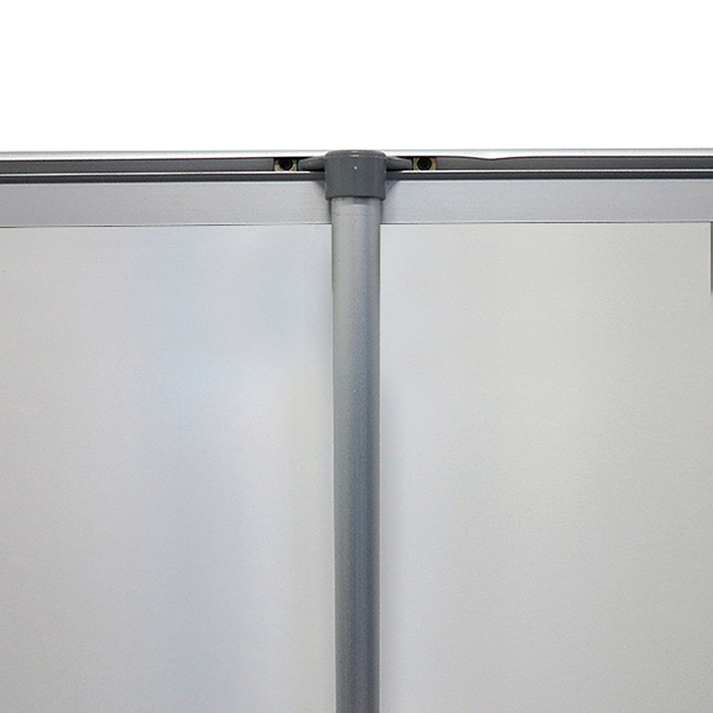 Roll-up Basic, Classic, einseitig, Silber, 85 cm