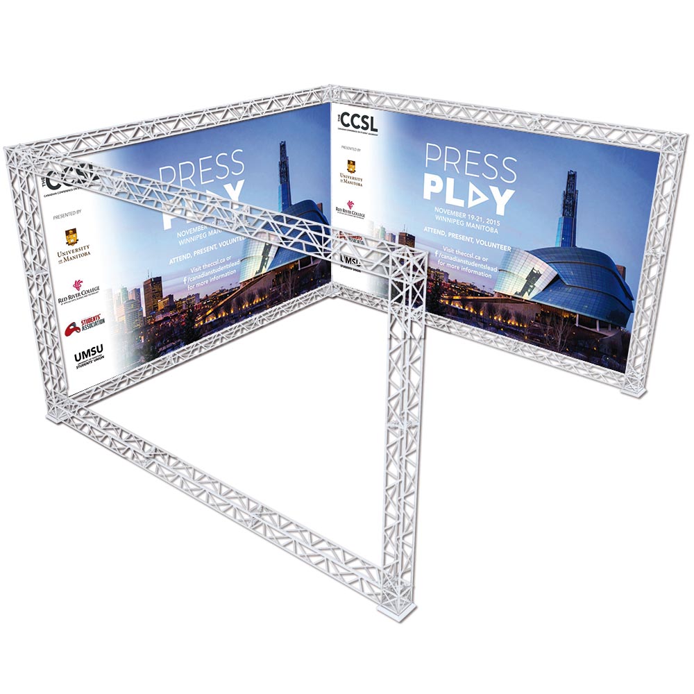 Crown Truss 15 U-Shape Wall 3 X 3 M
