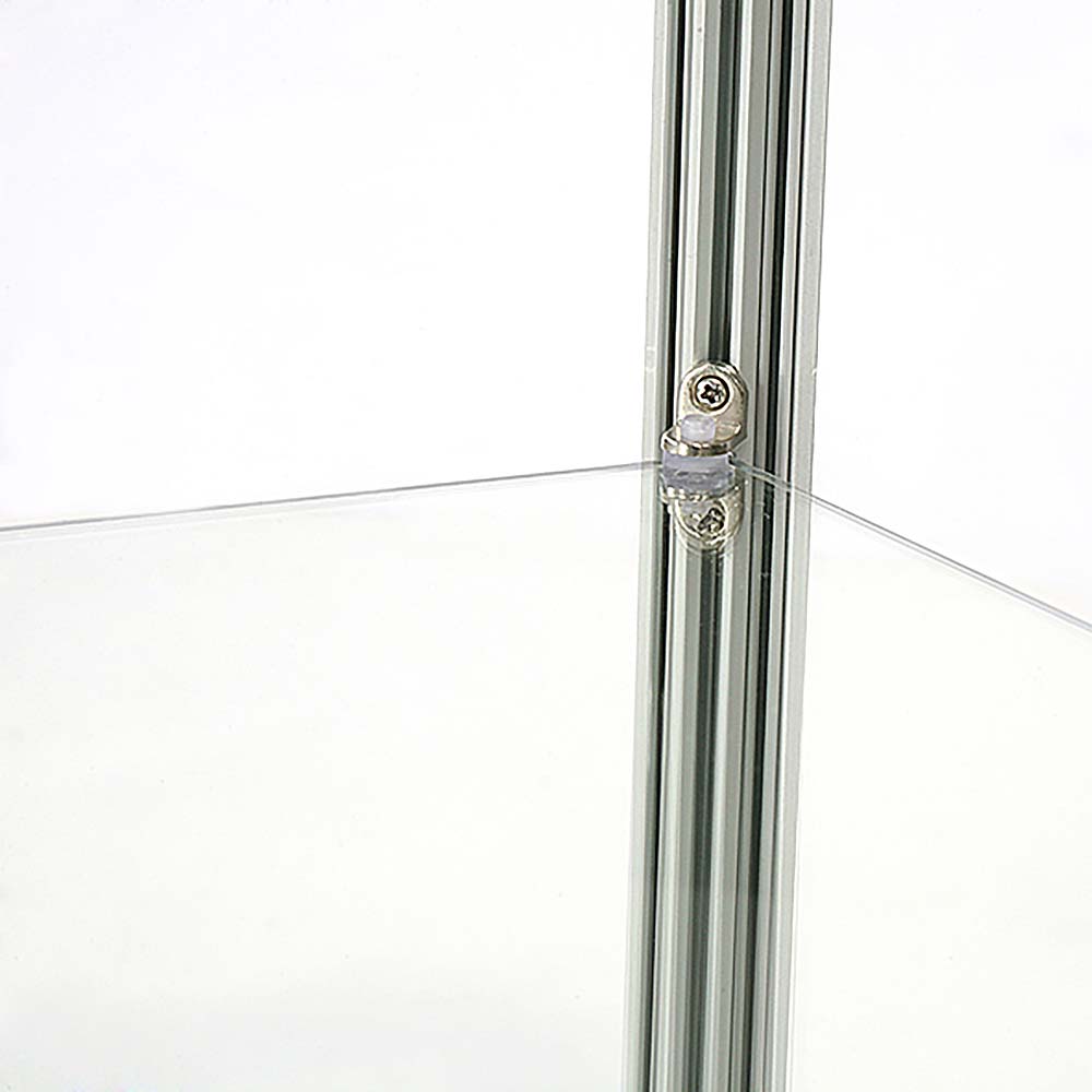 Vitrine, Showcase Counter Duo, LED-Licht, mit Schloss
