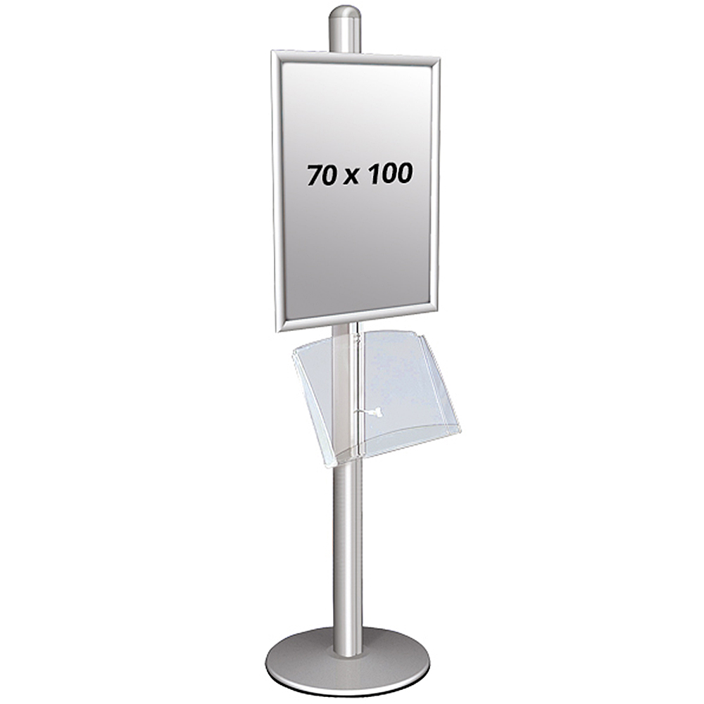 Infoständer, Multistand, Einseitig, Acrylregal, Klapprahmen