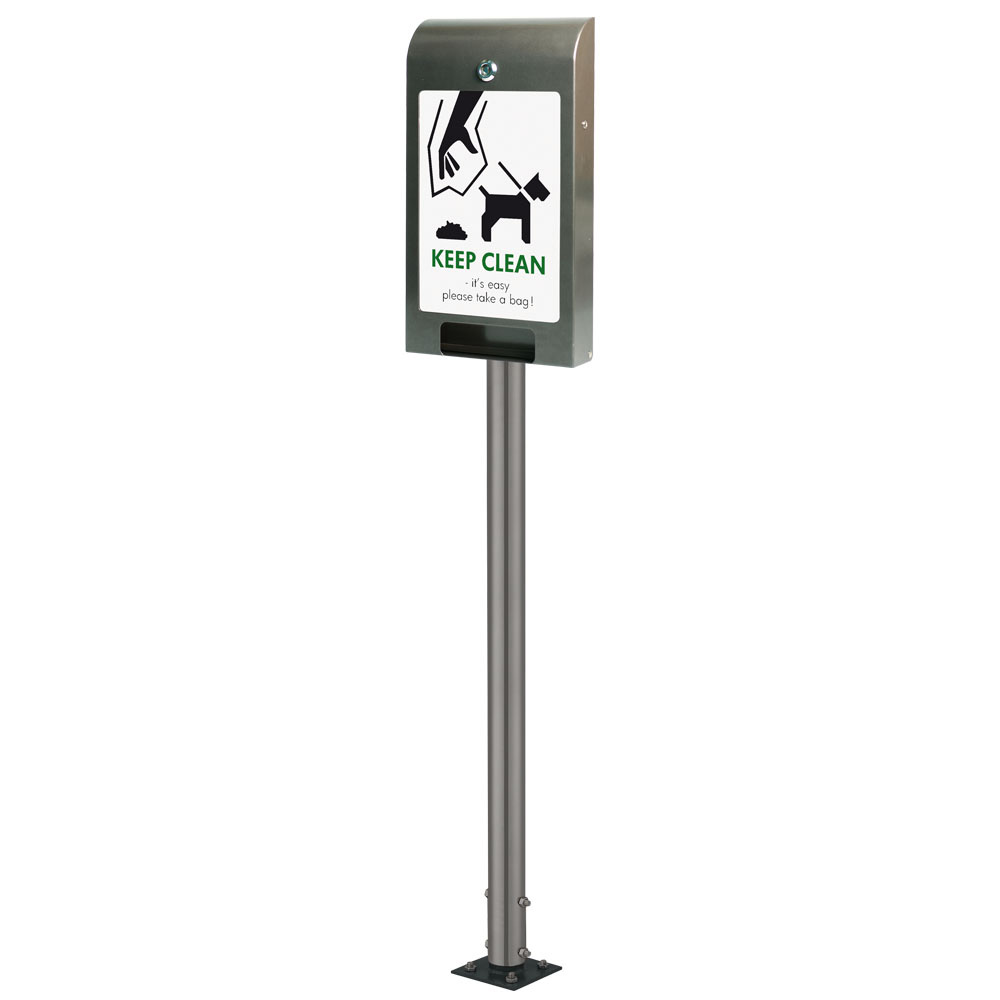 Stange für Aschenbecher, Ø 5 cm, Grau