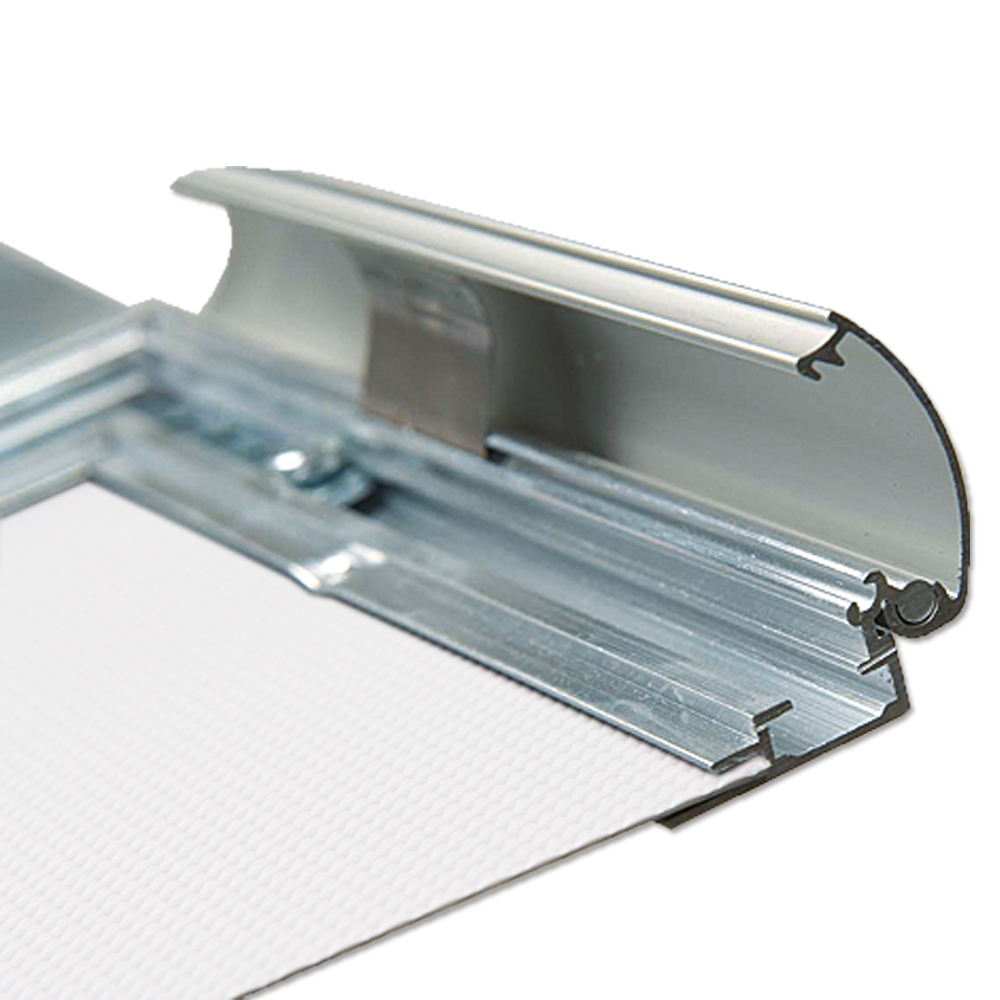 Klapprahmen, 30 mm Aluminiumprofil, Silber