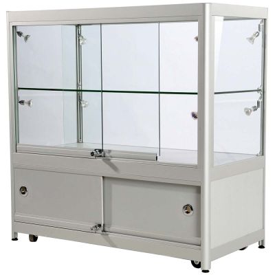 Glasvitrinen